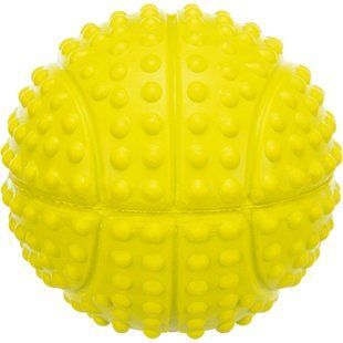 Trixie Sport Ball игрушка для собак с пищалкой 7 см - желтый - masterzoo.ua
