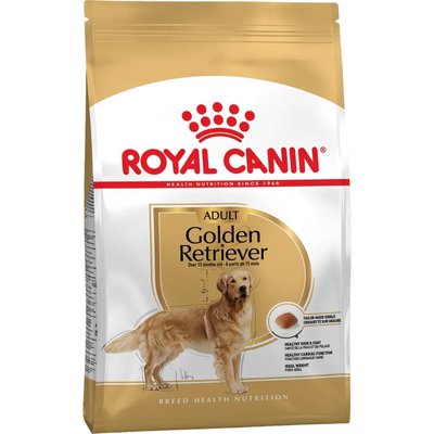 Сухой корм для собак Royal Canin Golden Retriever Adult 12 кг - домашняя птица - masterzoo.ua