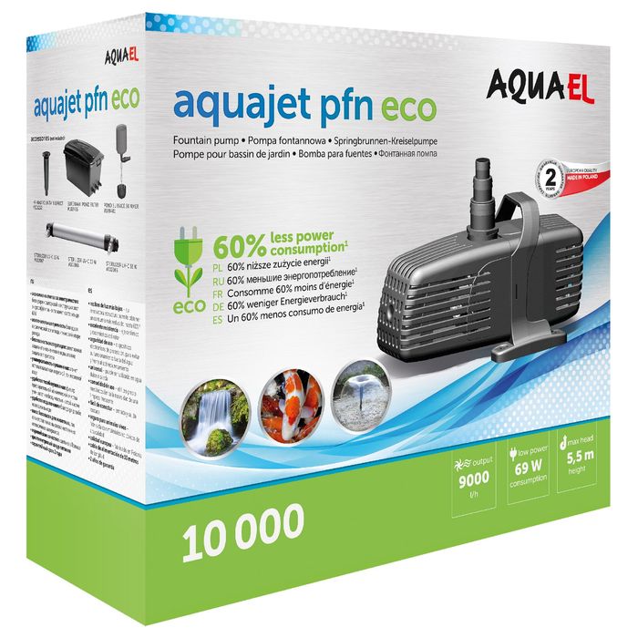 Фонтанная помпа Aquael AquaJet PFN 10000 ECO - masterzoo.ua
