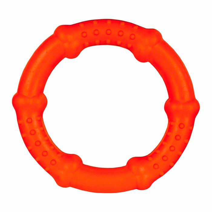Игрушка для собак Trixie Кольцо литое с выпуклостями d=16 см (резина, цвета в ассортименте) - masterzoo.ua
