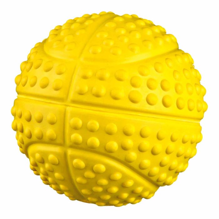 Игрушка для собак Trixie Мяч с пищалкой d=7 см (резина, цвета в ассортименте) - 34845 - masterzoo.ua
