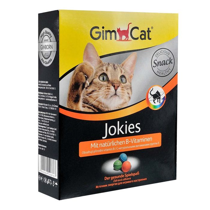 Лакомство для кошек GimCat Jokies 520 г (ассорти) - masterzoo.ua