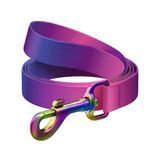 Поводок для собак Collar Waudog Nylon Recycled L-XXL - фиолетовый - masterzoo.ua