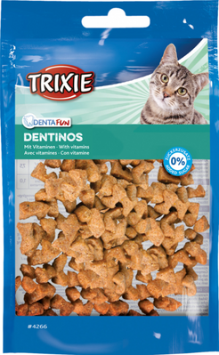 Ласощі для котів Trixie «Denta Fun Dentinos» 50 г (для зубів) - masterzoo.ua