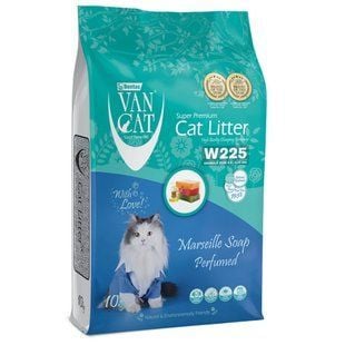 Van Cat бентонітовий наповнювач 10 кг - марсельське мило - masterzoo.ua