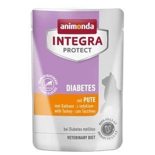 Вологий корм для котів Integra Protect Diabetes 85 г - індичка - masterzoo.ua