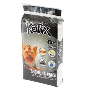 Пелюшки для собак Kotix 60х90 см 10 шт - активоване вугілля - masterzoo.ua