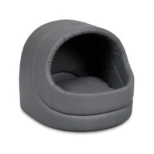 Priroda Comfort будинок-лежак для собак 32х31х28 см - сірий - masterzoo.ua
