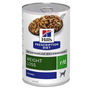 Влажный корм для собак Hill's Prescription Diet Weight Loss r/d 350 г - домашняя птица - masterzoo.ua