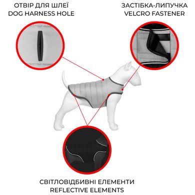 Курточка-накидка для собак Collar Леопард S - masterzoo.ua