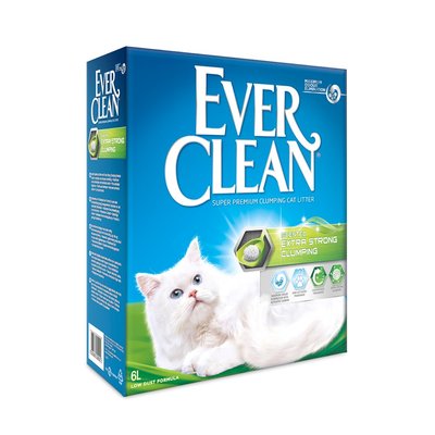Наполнитель для кошачьего туалета Ever Clean Extra Strong Clumping Scented 6 л - бентонитовый - masterzoo.ua