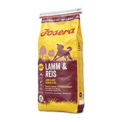 Сухой корм для взрослых собак Josera Lamb&Rice 15 кг (ягненок и рис) - masterzoo.ua