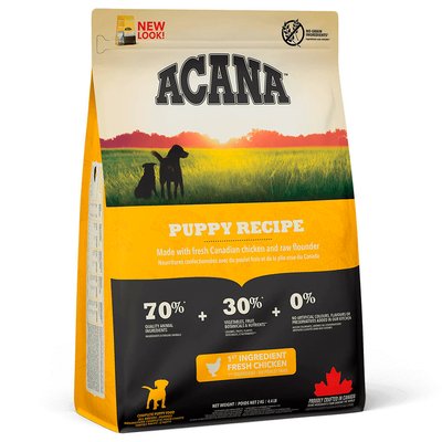 Сухий корм для цуценят та молодих собак середніх порід Acana Puppy & Junior 2 кг - masterzoo.ua