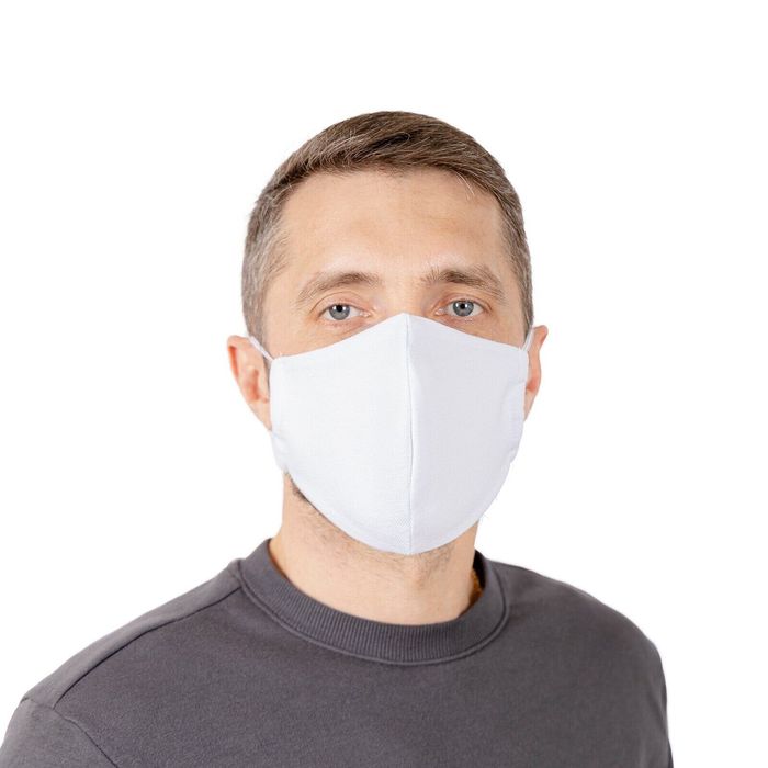 Защитная маска для лица Природа 22 x 15 см (белая) - cts - masterzoo.ua