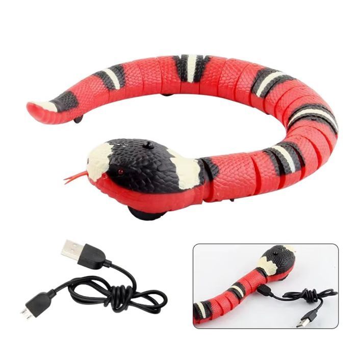 Іграшка для котів Me&Pet Змійка 40х4х3,5 см - masterzoo.ua