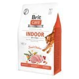 Сухой корм для кошек Brit Care Cat GF Indoor Anti-stress 400 г - курица - masterzoo.ua