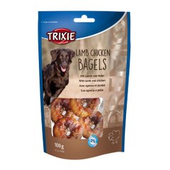 Ласощі для собак Trixie PREMIO Lamb Chicken Bagles 100 г (курка та ягня) - masterzoo.ua