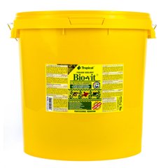 Сухий корм для акваріумних риб Tropical в пластівцях «Bio-Vit» 21 л (для травоїдних риб) - masterzoo.ua