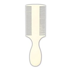 Расчёска Trixie для вычёсывания блох и вшей, двухсторонняя пластиковая 14 см - dgs - masterzoo.ua