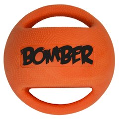 Игрушка для собак Bomber Тренировочный снаряд с пищалкой d=11,4 см (резина) - masterzoo.ua