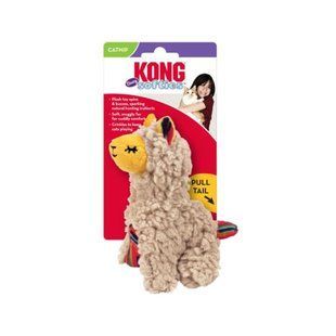 Kong Softies Buzzy Llama іграшка для котів 8,3х5,7 см - бежевий - masterzoo.ua