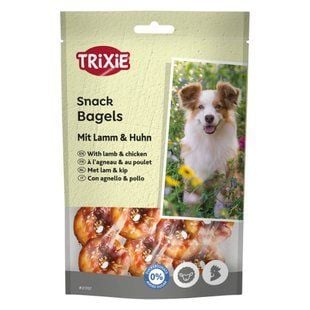 Ласощі для собак Trixie Snack Bagels 100 г - курка та ягня - masterzoo.ua