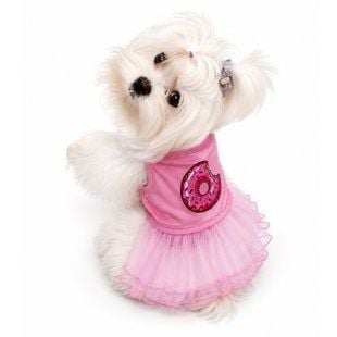 Платье для собак Pet Fun Sally Rose XXS - розовый - masterzoo.ua