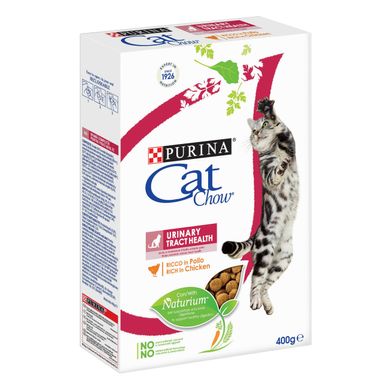 Сухой корм для кошек, для поддержания мочевыделительной системы Cat Chow Urinary Tract Health 400 г (курица) - masterzoo.ua