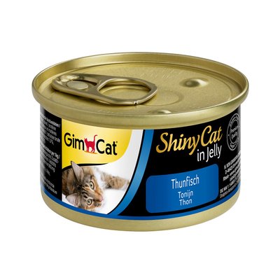 Влажный корм для кошек GimCat Shiny Cat 70 г (тунец) - masterzoo.ua