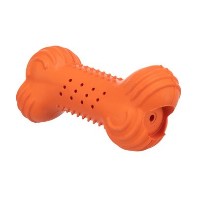 Іграшка для собак Trixie Кістка, що шарудить 11 см (гума, кольори в асортименті) - masterzoo.ua