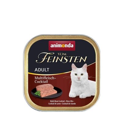 Влажный корм для кошек Animonda Vom Feinsten Adult 100 г - мультимясной коктейль - masterzoo.ua