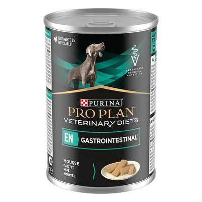 Влажный корм для собак, при заболеваниях желудочно-кишечного тракта Pro Plan Veterinary Diets EN Gastrointestinal 400 г - masterzoo.ua