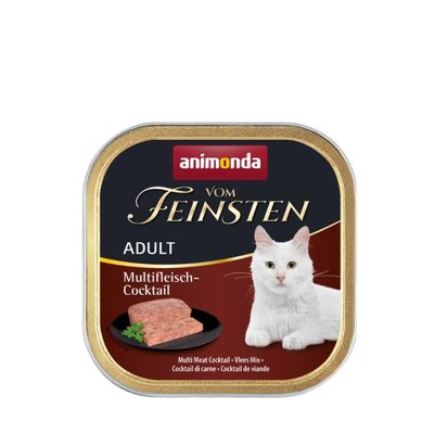 Влажный корм для кошек Animonda Vom Feinsten Adult Multi Meat Cocktail | 100 г (мультимясной коктейль) - masterzoo.ua