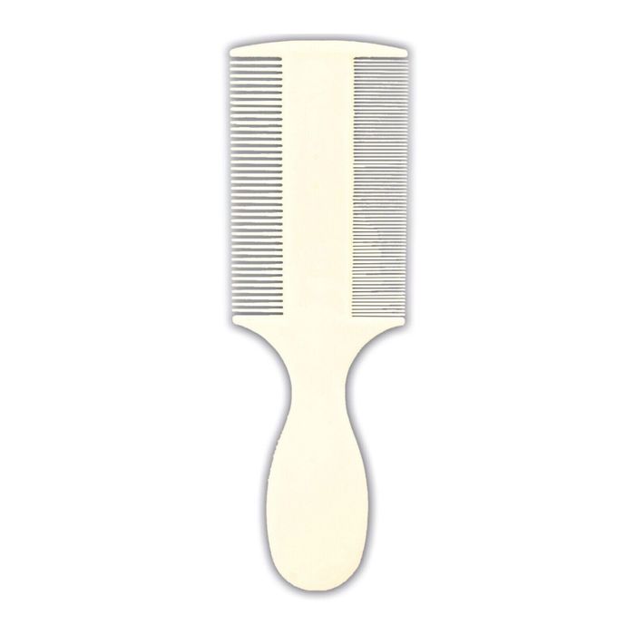 Расчёска Trixie для вычёсывания блох и вшей, двухсторонняя пластиковая 14 см - dgs - masterzoo.ua