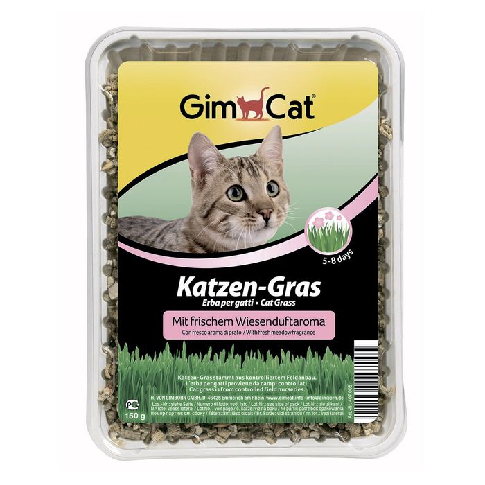 Трава для котів GimCat Katzen-Gras 150 г - masterzoo.ua