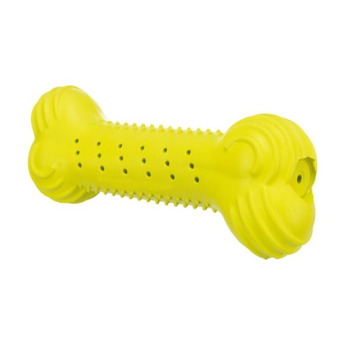 Игрушка для собак Trixie Кость шуршащая 11 см (резина, цвета в ассортименте) - masterzoo.ua