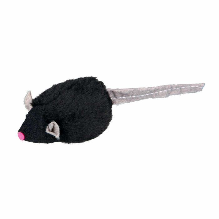 Іграшка для котів Trixie Мишка з мікрочіпом 6 см (плюш, кольори в асортименті) - masterzoo.ua