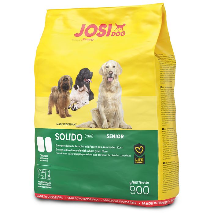 Сухой корм для взрослых собак Josera JosiDog Solido 900 г (домашняя птица) - masterzoo.ua