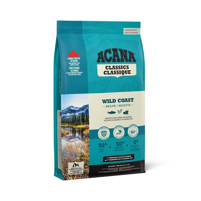 Сухой корм для собак Acana Classics Wild Coast Recipe 9,7 кг - сельдь - masterzoo.ua