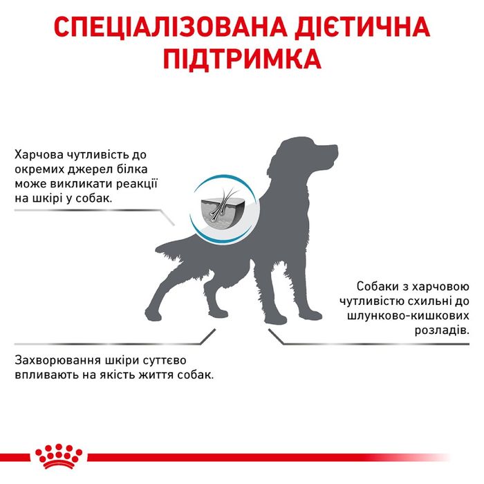 Сухой корм для собак, при пищевой аллергии Royal Canin Anallergenic 3 кг (домашняя птица) - masterzoo.ua