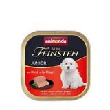 Вологий корм для цуценят Animonda Vom Feinsten Junior 150 г - яловичина та птиця - masterzoo.ua