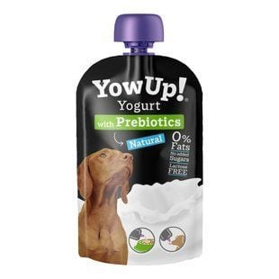 Йогурт для собак YowUp Yogurt Prebiotics Natural 115 г - пребиотики - masterzoo.ua
