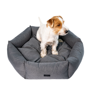Noble Pet Paul лежак для собак 65x65 см - сірий - masterzoo.ua