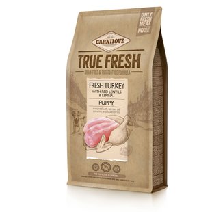 Сухой корм для щенков Carnilove True Fresh 1,4 кг - индейка - masterzoo.ua