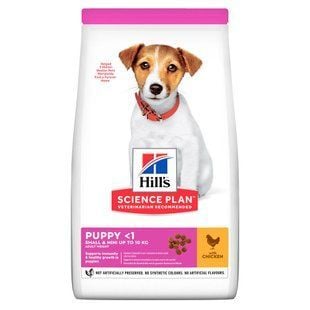 Cухий корм для цуценят Hill&rsquo;s Science Plan Smal&Mini Puppy 1,5 кг - курка - masterzoo.ua
