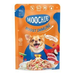 Вологий корм для собак Moochie Boost Immune Adult 85 г - качка - masterzoo.ua