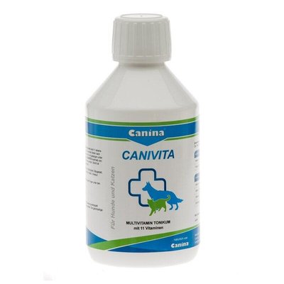 Мультивитаминная эмульсия для кошек и собак Canina «Canivita» 250 мл (мультивитамин) - dgs - masterzoo.ua