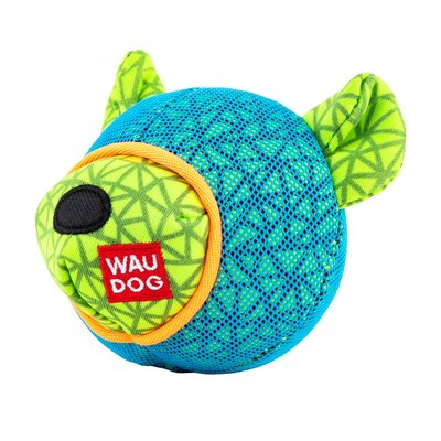 Іграшка для собак WAUDOG Fun Ведмідь з пискавкою 11 см - masterzoo.ua