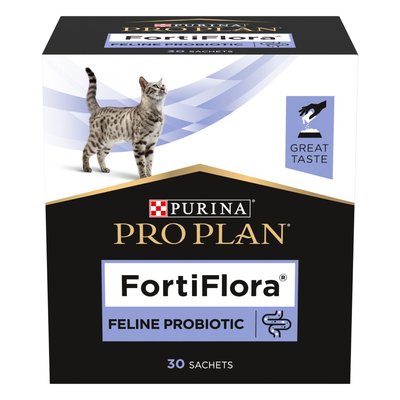 Пробиотик ProPlan Fortiflora поддержка микрофлоры желудочно-кишечного тракта, 30 шт x1 г - masterzoo.ua