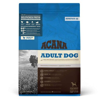 Сухий корм для собак Acana Adult Dog 2 кг - курка - masterzoo.ua